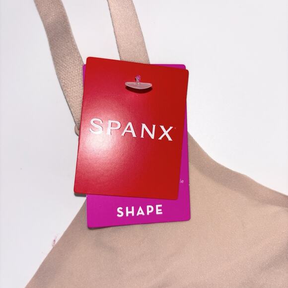 NEW SPANX SPANXshape™ Invisible Cami Size Large Champagne Beige Smoothing NWT - Picture 5 of 11
